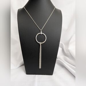 NEW Bundle Of 2 Elegant Silver Tone Pendant Necklaces Great For Gifts 🎁